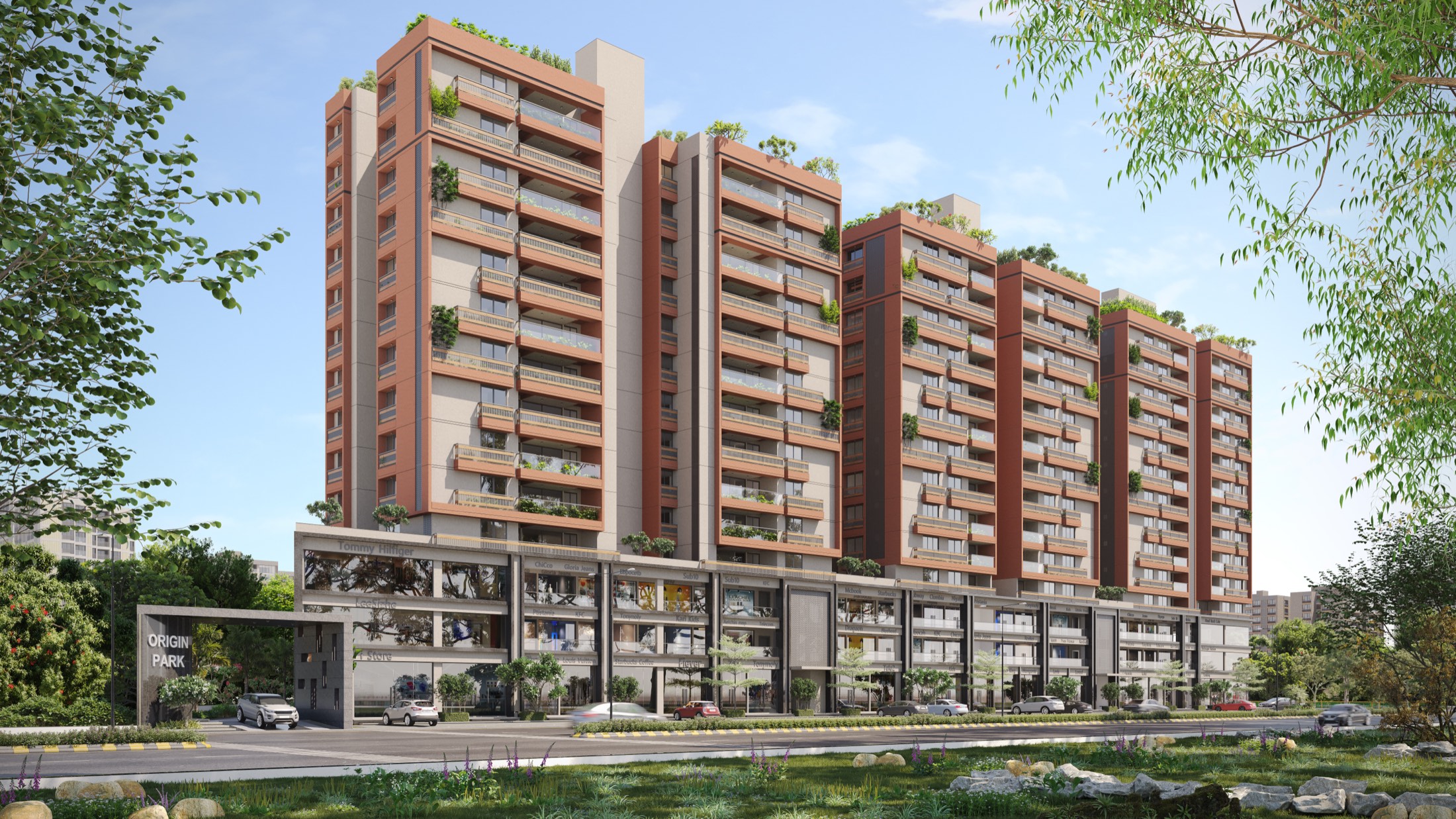 Origin Park render